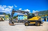 VOLVO EW160C wheel-type excavator