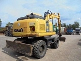 KOMATSU PW140-7 wheel-type excavator