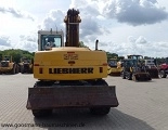 LIEBHERR A 312 Litronic wheel-type excavator