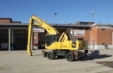 KOMATSU PW220-7MH wheel-type excavator