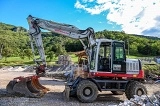 TAKEUCHI TB 1160 W wheel-type excavator