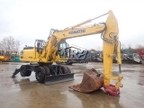 KOMATSU PW220-7 wheel-type excavator