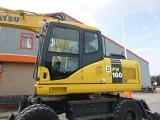 KOMATSU PW160-7 wheel-type excavator