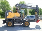 VOLVO EW160E wheel-type excavator