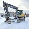 VOLVO EW160C wheel-type excavator