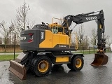 VOLVO EW160E wheel-type excavator