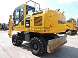 KOMATSU PW180-10 wheel-type excavator