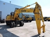 KOMATSU PW220-7 wheel-type excavator