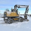 VOLVO EW160C wheel-type excavator