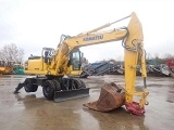 KOMATSU PW220-7 wheel-type excavator