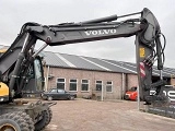 VOLVO EW210D wheel-type excavator