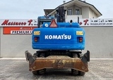 KOMATSU PW140-7 wheel-type excavator