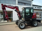 YANMAR B75W wheel-type excavator