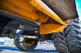 VOLVO EW160B wheel-type excavator