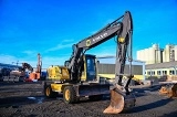 VOLVO EW160B wheel-type excavator