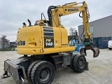 KOMATSU PW148-10 wheel-type excavator