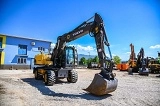 VOLVO EW160C wheel-type excavator