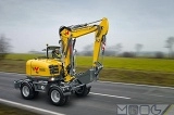 WACKER EW 100 wheel-type excavator