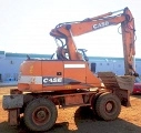 CASE WX 165 wheel-type excavator