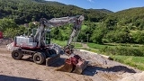 TAKEUCHI TB 1160 W wheel-type excavator