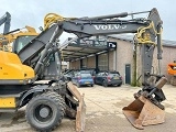 VOLVO EW140D wheel-type excavator