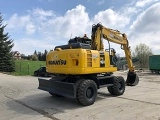 KOMATSU PW160-8 wheel-type excavator