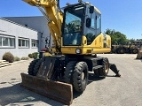 KOMATSU PW180-7E0 wheel-type excavator