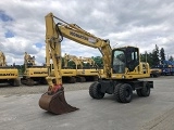 KOMATSU PW160-8 wheel-type excavator