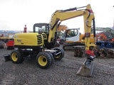 YANMAR B95W wheel-type excavator