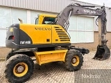 VOLVO EW140B wheel-type excavator