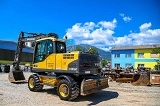 VOLVO EW160C wheel-type excavator