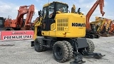 KOMATSU PW118MR-11 wheel-type excavator