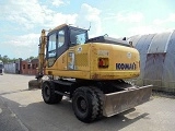 KOMATSU PW140-7 wheel-type excavator
