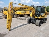 KOMATSU PW148-11 wheel-type excavator