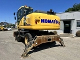 KOMATSU PW180-7E0 wheel-type excavator