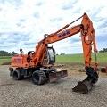 HITACHI EX 165 W wheel-type excavator