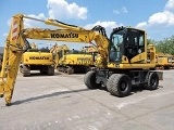 KOMATSU PW148-11 wheel-type excavator