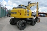 KOMATSU PW148-8 wheel-type excavator