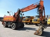 HITACHI ZX 140 W 5 wheel-type excavator