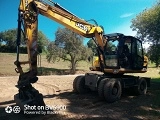 JCB JS145W wheel-type excavator