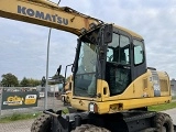 KOMATSU PW160-7 wheel-type excavator