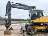 VOLVO EW210D wheel-type excavator