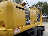 KOMATSU PW160-10 wheel-type excavator