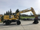 KOMATSU PW180-7E0 wheel-type excavator