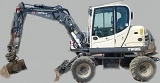 TEREX TW 85 wheel-type excavator