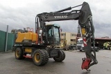 VOLVO EW180E wheel-type excavator