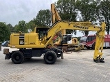 KOMATSU PW160-10 wheel-type excavator