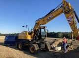 JCB JS175W wheel-type excavator