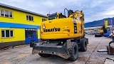 KOMATSU PW148-10 wheel-type excavator