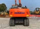 KOMATSU PW180-7E0 wheel-type excavator